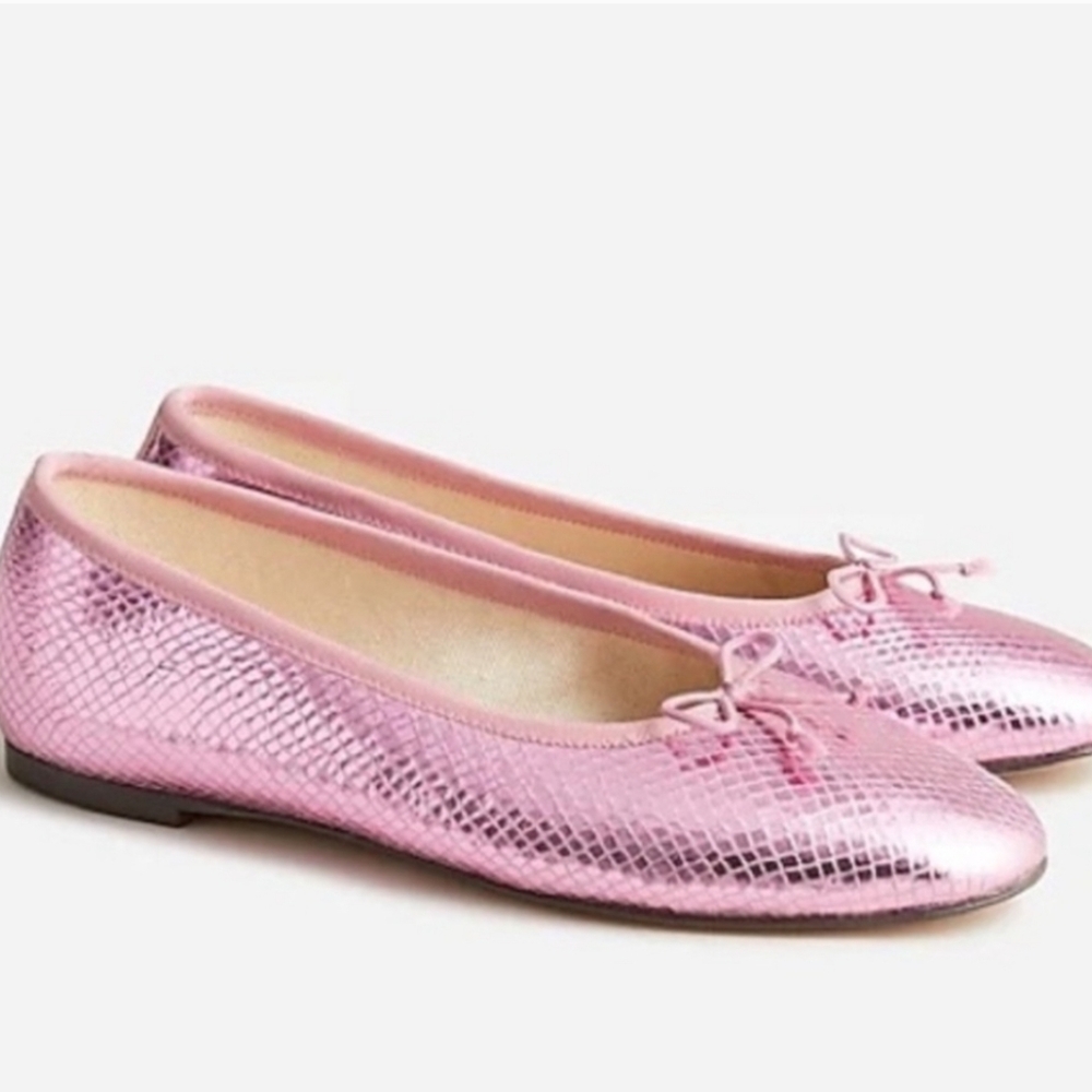 J. Crew Silver Flats - Picture 8 of 8